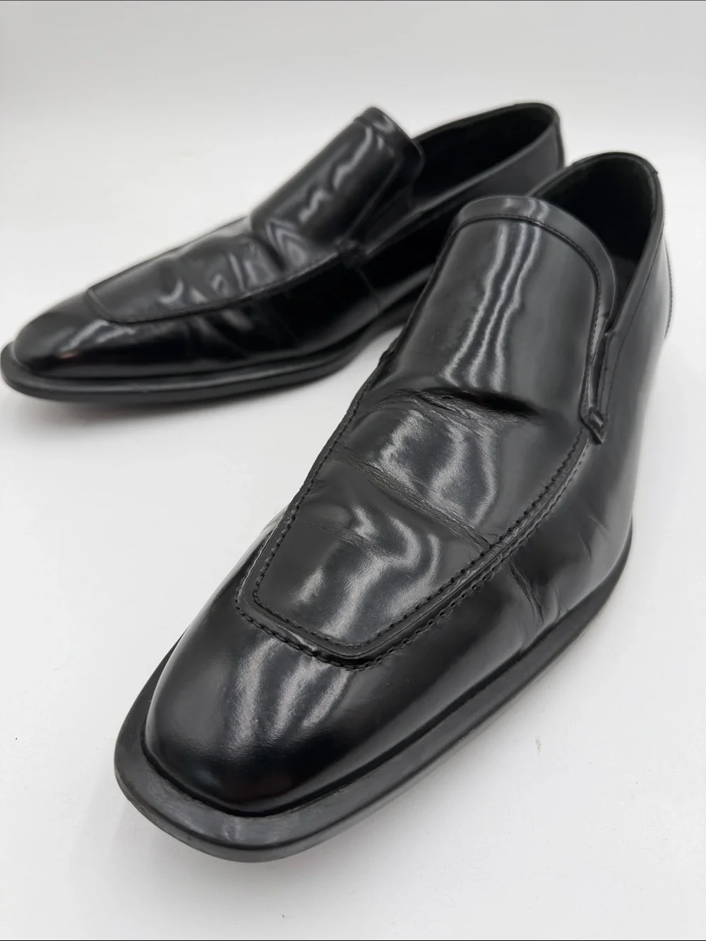 COLE HAAN sz13M Black Leather Loafers